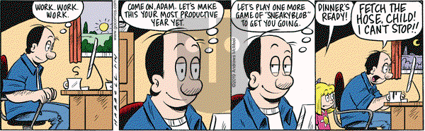 Adam@Home on Monday January 14, 2019 Comic Strip