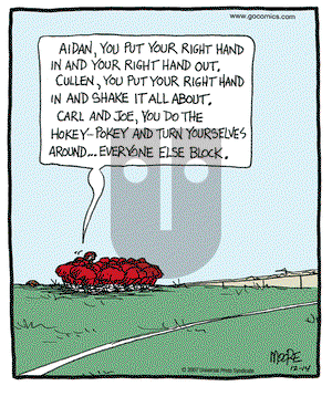 In the Bleachers on Friday December 14, 2007 Comic Strip