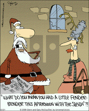 The Flying McCoys on Monday December 21, 2009 Comic Strip