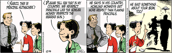 Baldo - Thursday December 14, 2000 Comic Strip