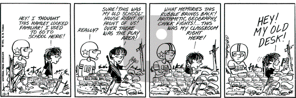 Doonesbury on Saturday December 9, 1972 Comic Strip