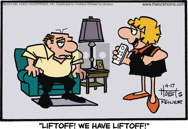 The Lockhorns - Wednesday April 17, 2024 Comic Strip