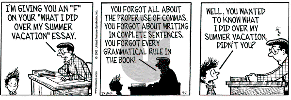 Grand Avenue on Thursday September 21, 2006 Comic Strip