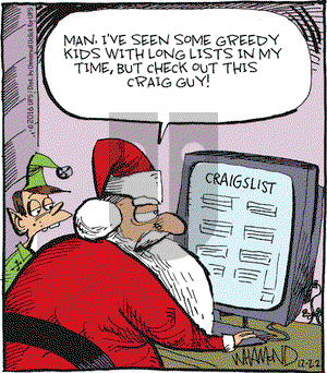 Reality Check on Thursday December 22, 2016 Comic Strip