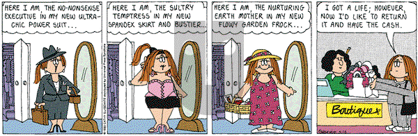 Cathy Classics on Thursday May 16, 2002 Comic Strip