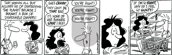 Baby Blues on Tuesday March 20, 1990 Comic Strip