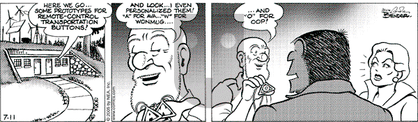 Alley Oop on Monday July 11, 2005 Comic Strip