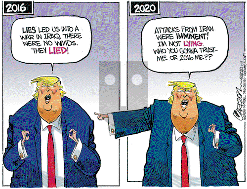 Stuart Carlson on Monday January 13, 2020 Comic Strip