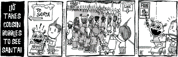 Lio on Monday December 14, 2015 Comic Strip