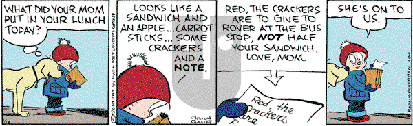 Red and Rover on Monday January 18, 2010 Comic Strip