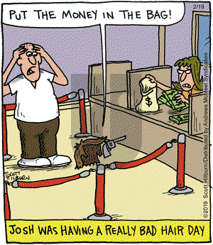 The Argyle Sweater on Tuesday February 19, 2019 Comic Strip