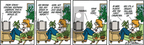 Doonesbury on Monday May 4, 2015 Comic Strip