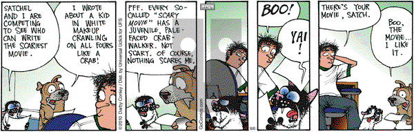 Get Fuzzy on Monday August 6, 2012 Comic Strip