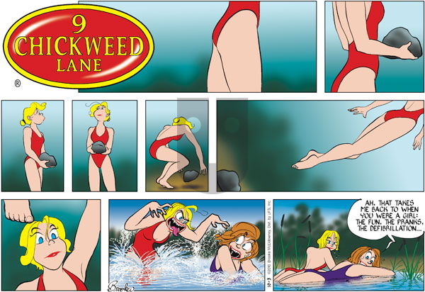 9 Chickweed Lane on Sunday October 3, 2010 Comic Strip