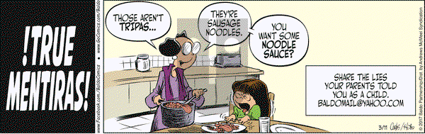 Baldo on Saturday March 11, 2017 Comic Strip