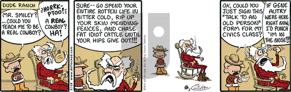 DeFlocked on Tuesday March 18, 2014 Comic Strip