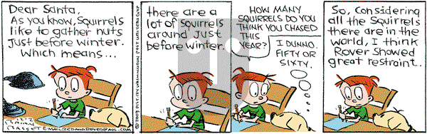 Red and Rover on Tuesday December 2, 2003 Comic Strip