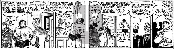 Alley Oop on Tuesday November 22, 1949 Comic Strip