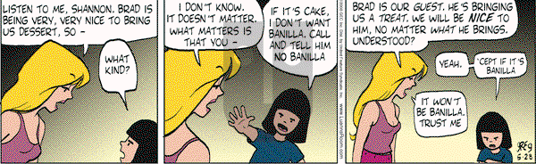 Luann on Wednesday May 28, 2008 Comic Strip