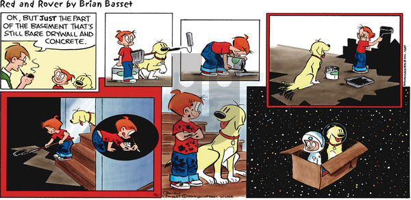 Red and Rover on Sunday April 14, 2013 Comic Strip