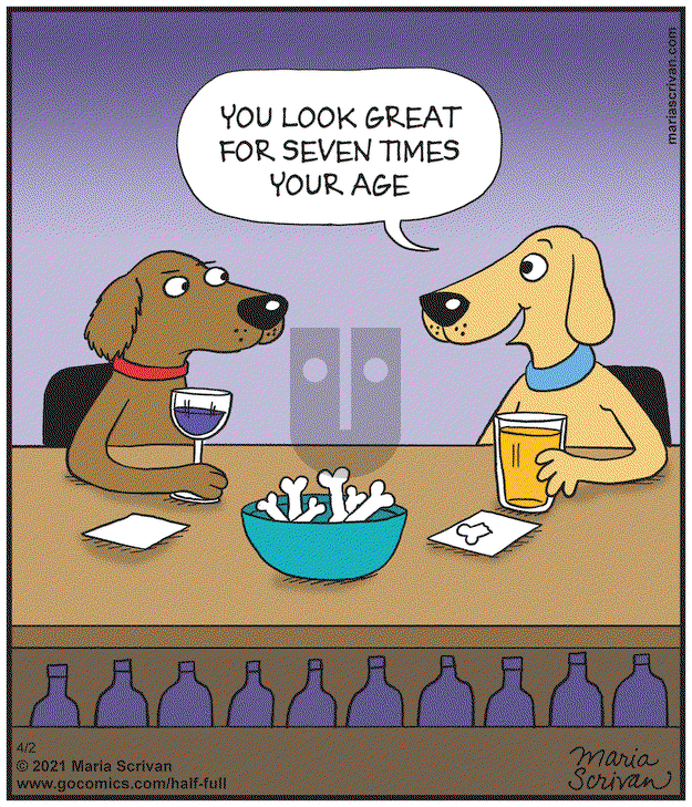 Half Full on Wednesday April 2, 2025 Comic Strip