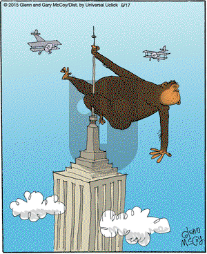 The Flying McCoys on Monday August 17, 2015 Comic Strip