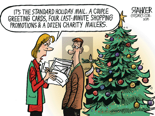 Jeff Stahler on Tuesday December 16, 2014 Comic Strip