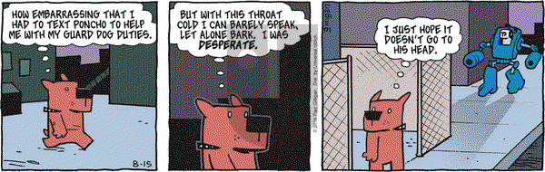 Pooch Cafe on Monday August 15, 2016 Comic Strip