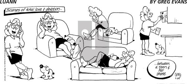 Luann on Sunday May 29, 1994 Comic Strip