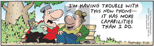 Frank and Ernest - Monday September 10, 2007 Comic Strip