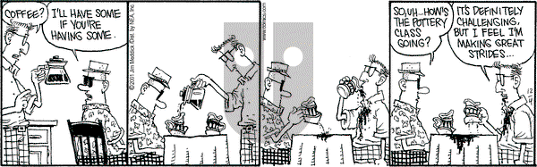 Monty on Tuesday December 4, 2001 Comic Strip