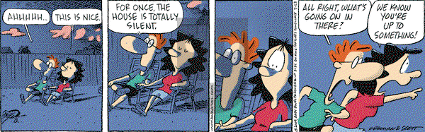 Baby Blues on Monday August 10, 2009 Comic Strip