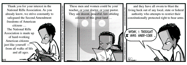 The Boondocks on Tuesday June 6, 2000 Comic Strip
