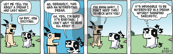 Pooch Cafe on Thursday September 21, 2017 Comic Strip