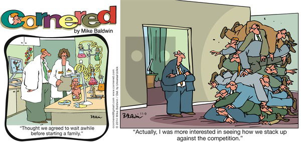 Cornered on Sunday November 9, 2014 Comic Strip
