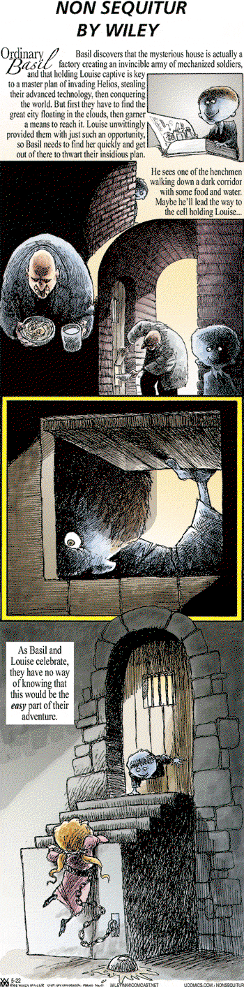 Non Sequitur on Sunday May 22, 2005 Comic Strip