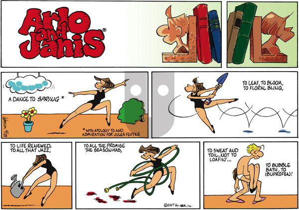 Arlo and Janis on Sunday April 29, 2007 Comic Strip