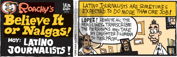 La Cucaracha on Wednesday October 19, 2005 Comic Strip