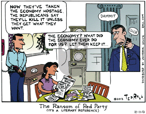 Ted Rall on Friday October 11, 2013 Comic Strip
