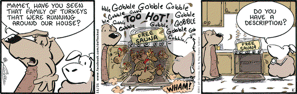 DeFlocked on Wednesday November 21, 2012 Comic Strip