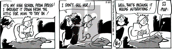 Rose is Rose on Wednesday February 22, 1989 Comic Strip