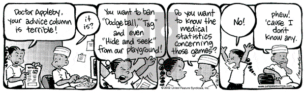 JumpStart on Friday April 26, 2002 Comic Strip