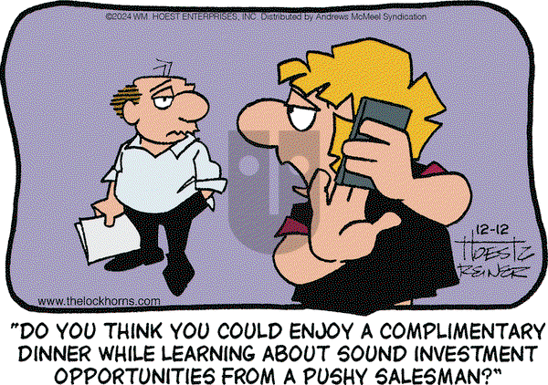 The Lockhorns - Thursday December 12, 2024 Comic Strip