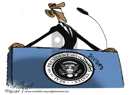 Henry Payne on Wednesday July 13, 2016 Comic Strip