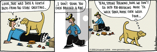 Overboard on Tuesday March 31, 2015 Comic Strip