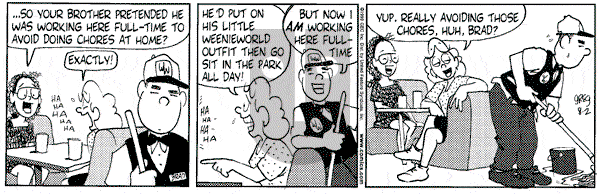Luann on Monday August 2, 1999 Comic Strip