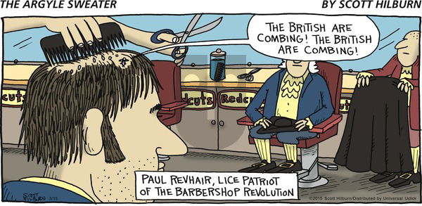 The Argyle Sweater on Sunday March 15, 2015 Comic Strip