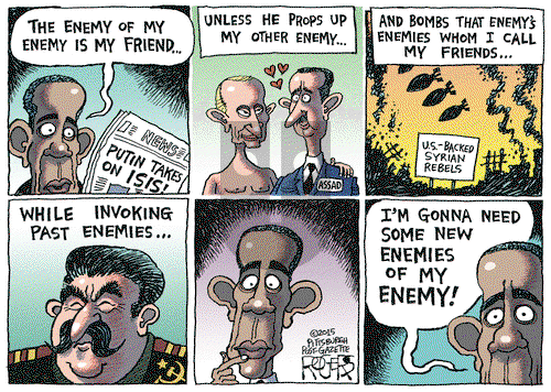 Rob Rogers on Tuesday October 6, 2015 Comic Strip