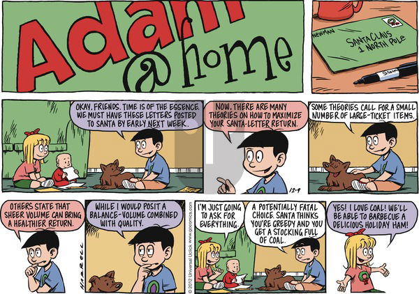 Adam@Home on Sunday December 9, 2012 Comic Strip