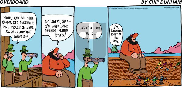 Overboard on Sunday April 15, 2018 Comic Strip